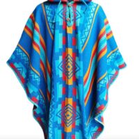 Ponchos 100 % handvävda merinoull