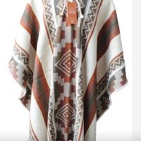 Handvävda poncho